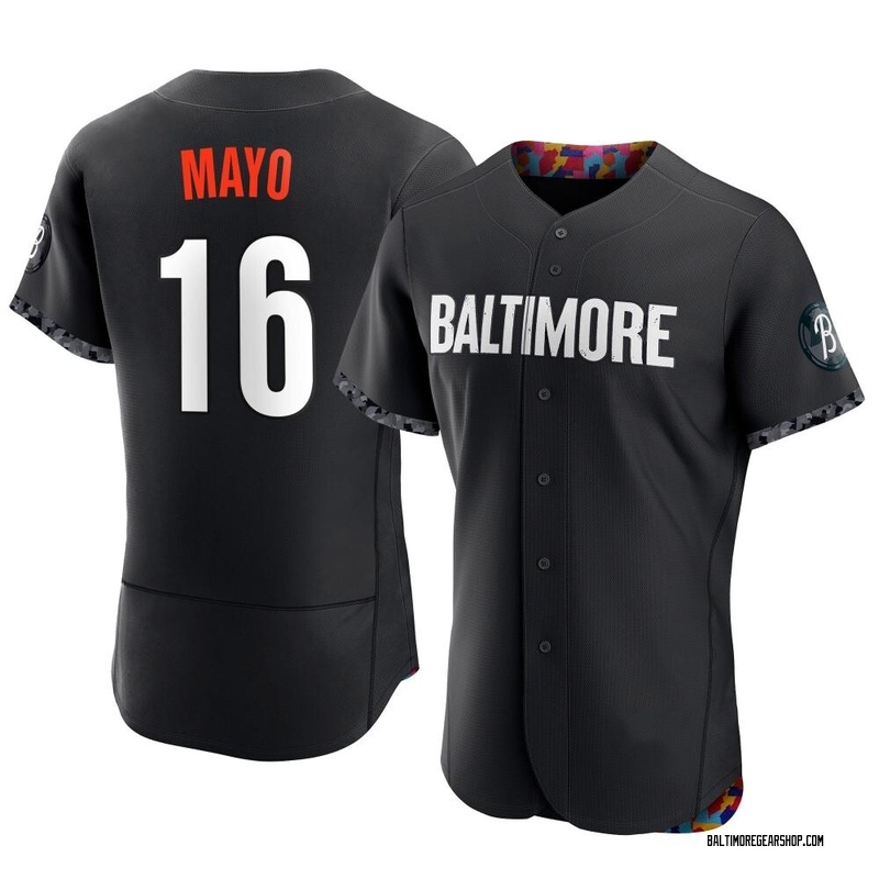 Black Coby Mayo Men's Baltimore Orioles 2023 City Connect Jersey - Authentic Big Tall