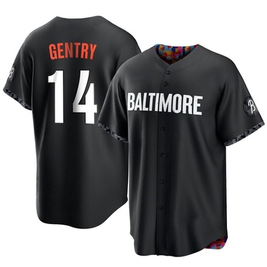 Black Craig Gentry Youth Baltimore Orioles 2023 City Connect Jersey - Replica