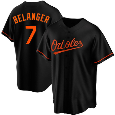 Black Mark Belanger Youth Baltimore Orioles Alternate Jersey - Replica