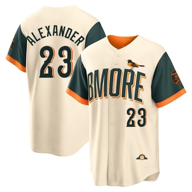 Cream Blaze Alexander Youth Baltimore Orioles 2026 City Connect Stadium Jersey - Limited