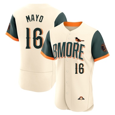 Cream Coby Mayo Men's Baltimore Orioles 2026 City Connect Stadium Jersey - Authentic Big Tall