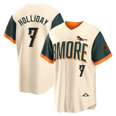 Cream Jackson Holliday Youth Baltimore Orioles 2026 City Connect Stadium Jersey - Limited