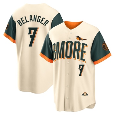 Cream Mark Belanger Men's Baltimore Orioles 2026 City Connect Stadium Jersey - Limited Big Tall
