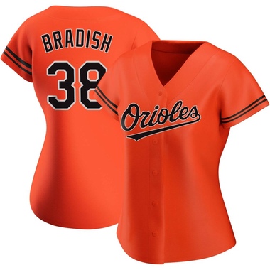 Orange Kyle Bradish Women's Baltimore Orioles Alternate Jersey - Replica Plus Size