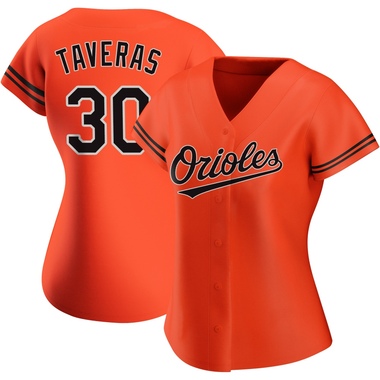 Orange Leody Taveras Women's Baltimore Orioles Alternate Jersey - Replica Plus Size