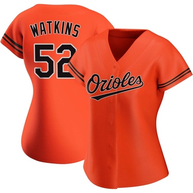 Orange Spenser Watkins Women's Baltimore Orioles Alternate Jersey - Authentic Plus Size