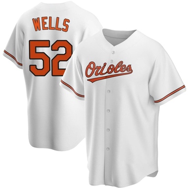 White Alexander Wells Youth Baltimore Orioles Home Jersey - Replica