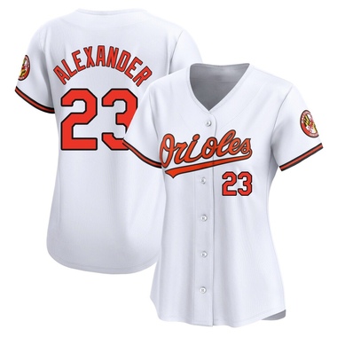 White Blaze Alexander Women's Baltimore Orioles Home Jersey - Limited Plus Size