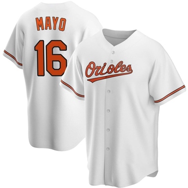 White Coby Mayo Youth Baltimore Orioles Home Jersey - Replica