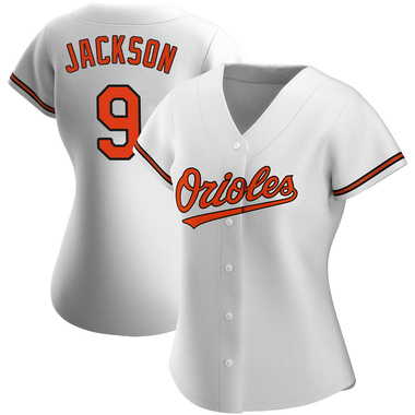 White Reggie Jackson Women's Baltimore Orioles Home Jersey - Authentic Plus Size