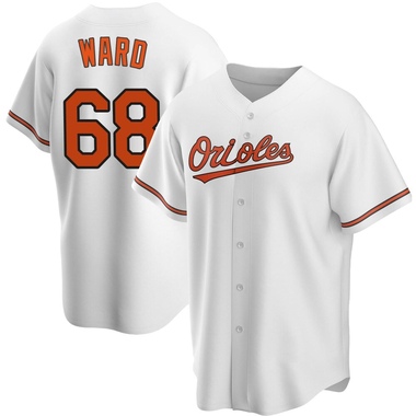 White Thaddeus Ward Youth Baltimore Orioles Home Jersey - Replica